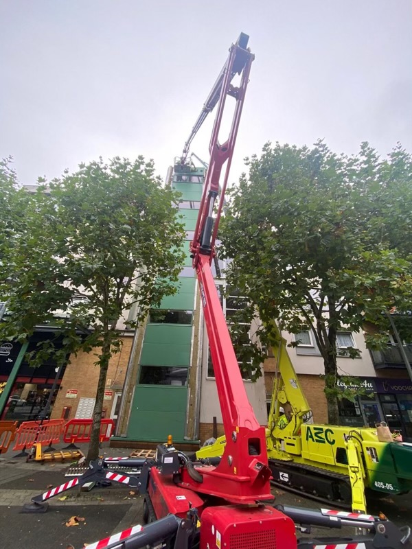 Re-cladding Work